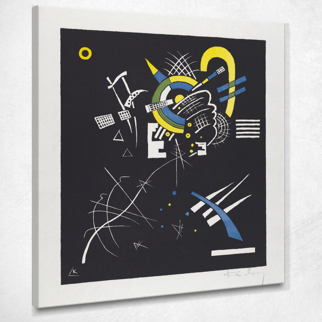 Piccoli Mondi Vii Piccoli Mondi Vii Wassily Kandinsky wk113 quadro stampato su tela Piccoli Mondi Vii Piccoli Mondi Vii Wassily Kandinsky wk113 quadro stampato su tela