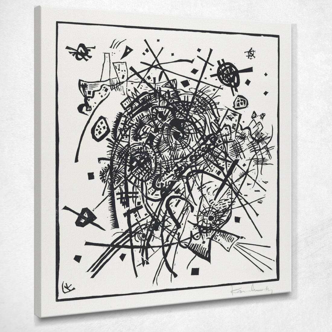 Piccoli Mondi Viii Piccoli Mondi Viii Wassily Kandinsky wk114 quadro stampato su tela Piccoli Mondi Viii Piccoli Mondi Viii Wassily Kandinsky wk114 quadro stampato su tela