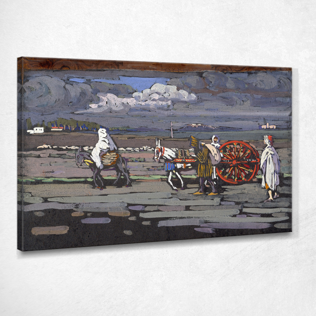 Strada Di Campagna Wassily Kandinsky wk147 quadro stampato su tela Strada Di Campagna Wassily Kandinsky wk147 quadro stampato su tela