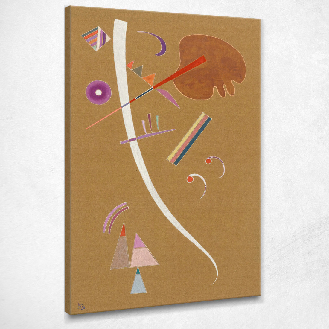 Senza Titolo Senza Titolo 2 Wassily Kandinsky wk171 quadro stampato su tela Senza Titolo Senza Titolo 2 Wassily Kandinsky wk171 quadro stampato su tela