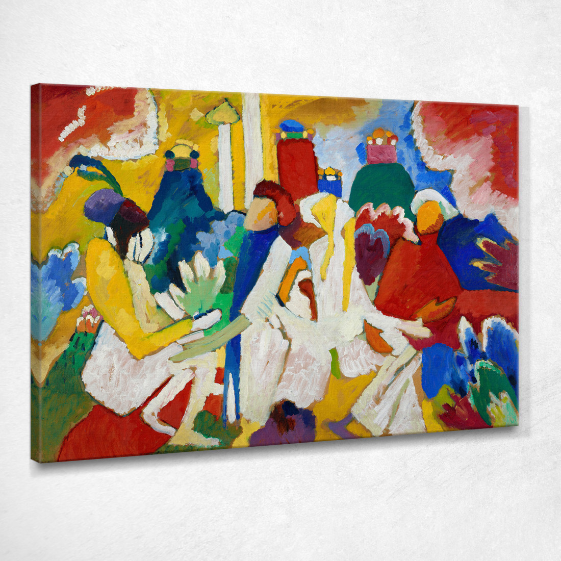 Orientale Wassily Kandinsky wk181 quadro stampato su tela Orientale Wassily Kandinsky wk181 quadro stampato su tela