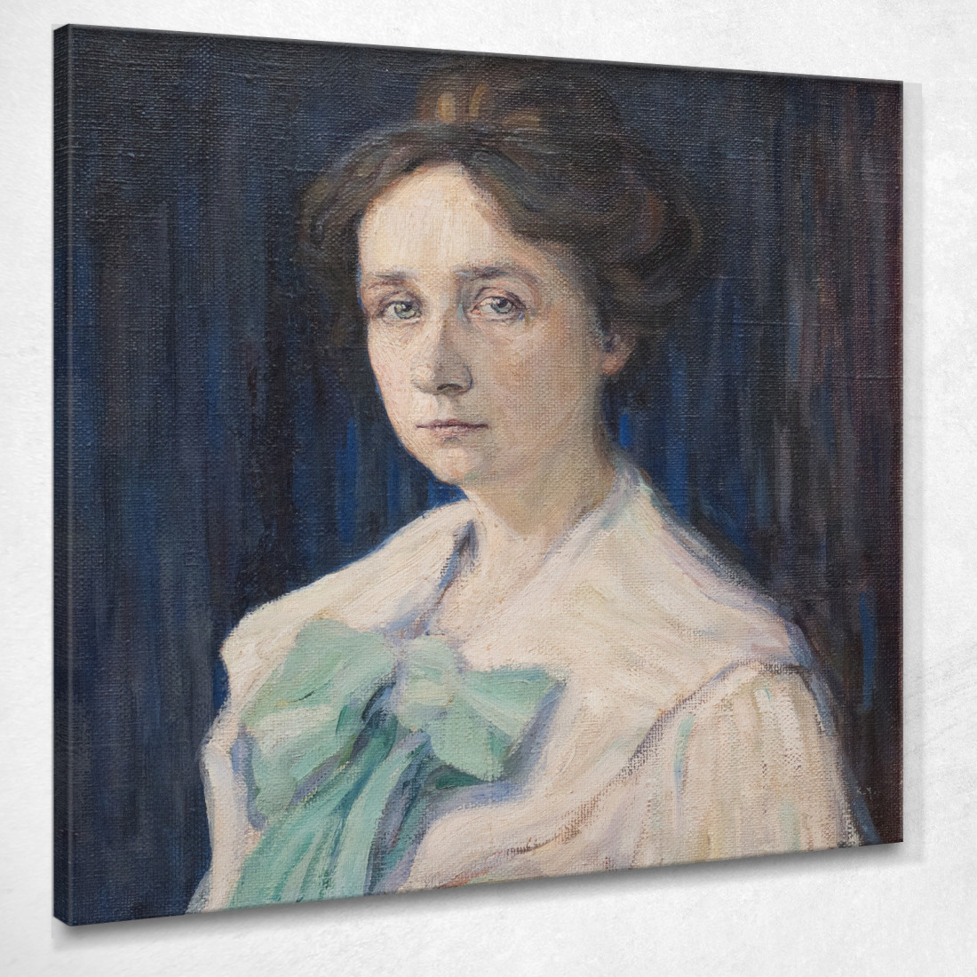 Ritratto Di Gabriele Munter Wassily Kandinsky wk192 quadro stampato su tela Ritratto Di Gabriele Munter Wassily Kandinsky wk192 quadro stampato su tela