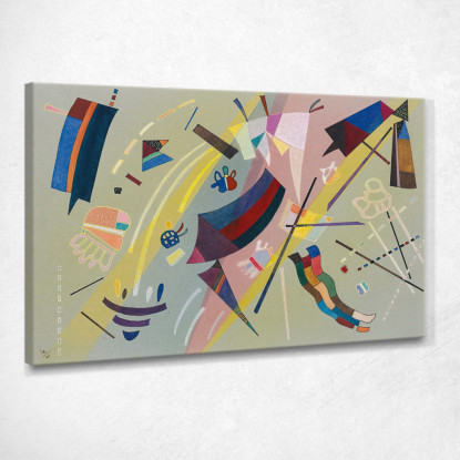 Senza Titolo Wassily Kandinsky wk204 quadro stampato su tela