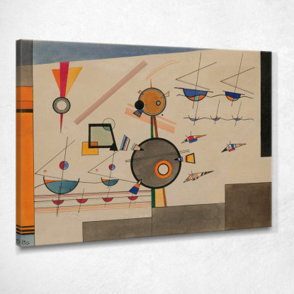 Galleggiante Galleggiante Wassily Kandinsky wk206 quadro stampato su tela