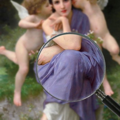 Canzoni Primaverili William Bouguereau wbg25 quadro stampato su tela