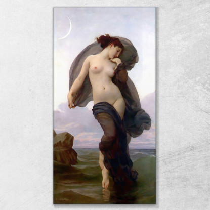 Umore Serale William Bouguereau wbg37 quadro stampato su tela