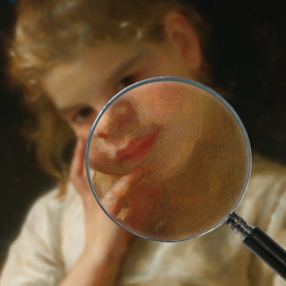 Il Limone William Bouguereau wbg78 quadro stampato su tela