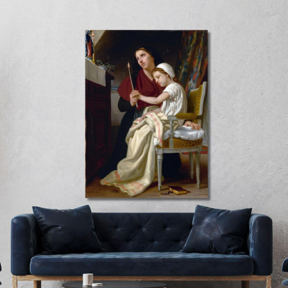 Il Desiderio William Bouguereau wbg93 quadro stampato su tela