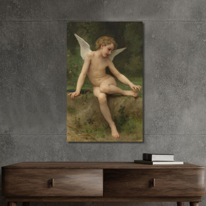 L'Amore Alla Spina William Bouguereau wbg107 quadro stampato su tela