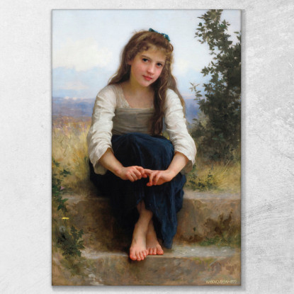 Fantasticheria William Bouguereau wbg143 quadro stampato su tela