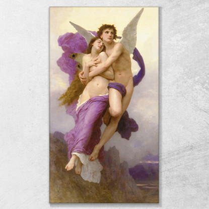 Il Rapimento Di Psiche William Bouguereau wbg151 quadro stampato su tela