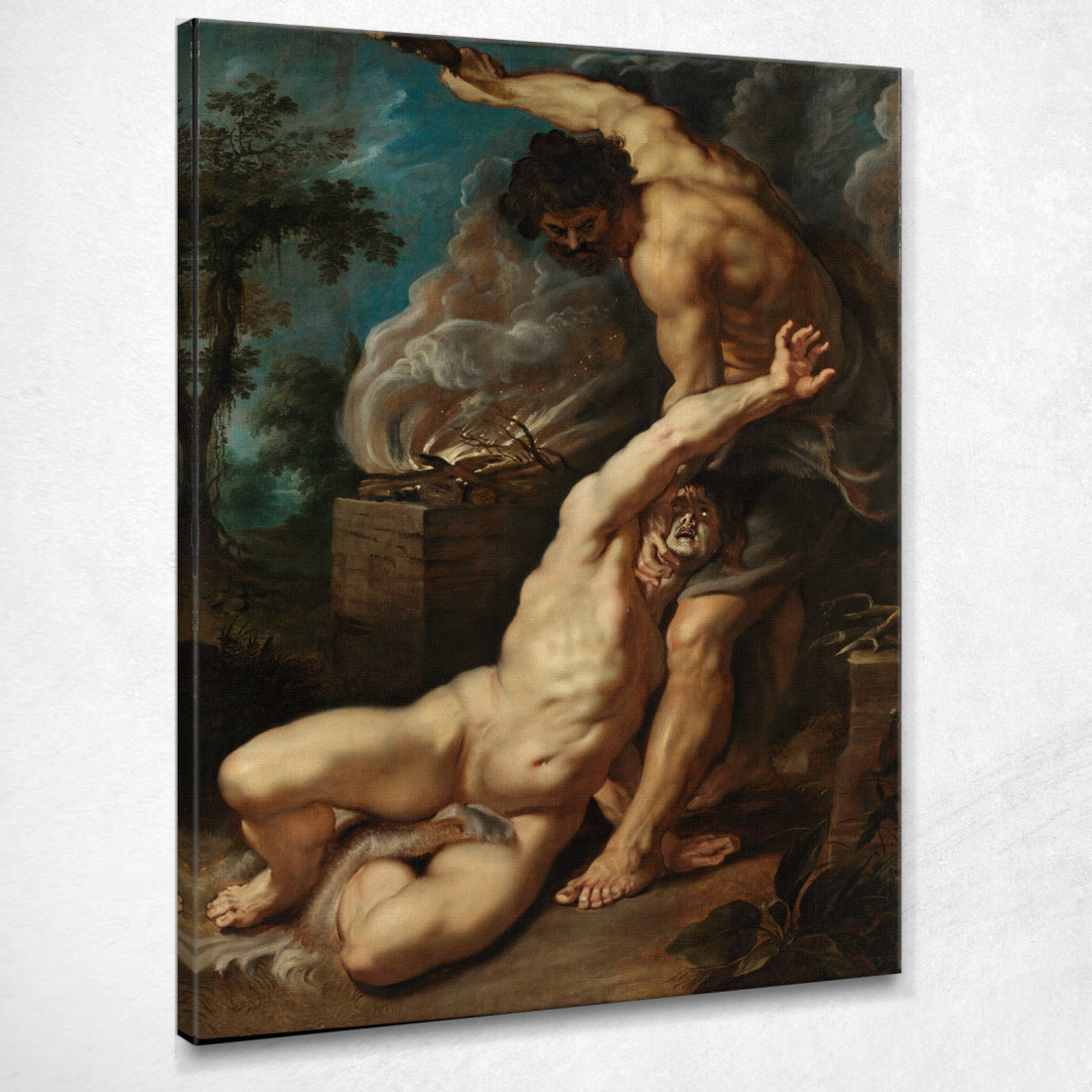 Caino Uccide Abele Peter Paul Rubens ppr34 quadro stampato su tela Caino Uccide Abele Peter Paul Rubens ppr34 quadro stampato su tela