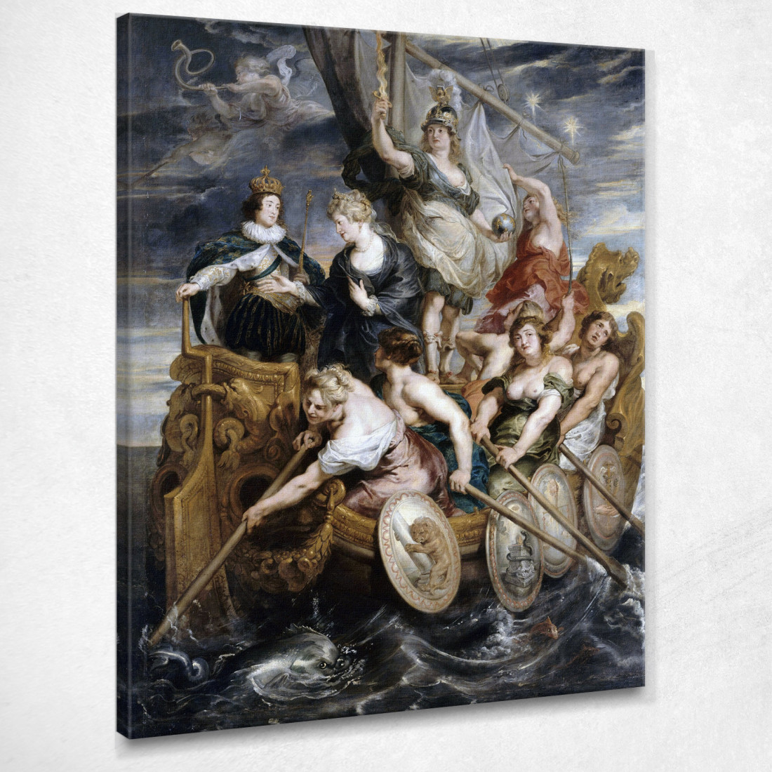 L'Avvento Dell'Era Di Luigi Xiii Peter Paul Rubens ppr50 quadro stampato su tela L'Avvento Dell'Era Di Luigi Xiii Peter Paul Rubens ppr50 quadro stampato su tela