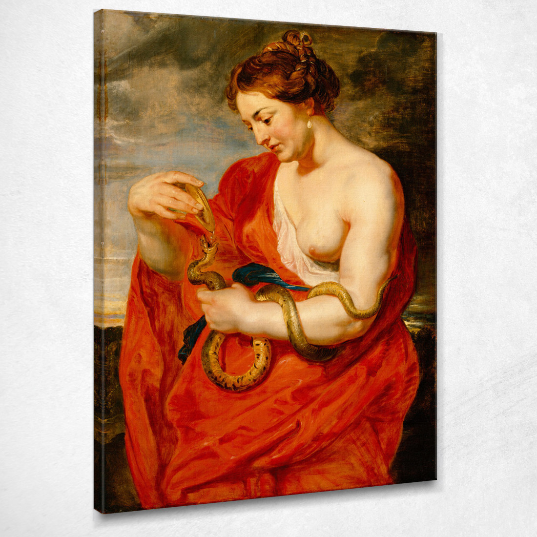 Igea Dea Della Salute Peter Paul Rubens ppr98 quadro stampato su tela Igea Dea Della Salute Peter Paul Rubens ppr98 quadro stampato su tela