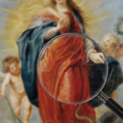 Immacolata Concezione Peter Paul Rubens ppr99 quadro stampato su tela