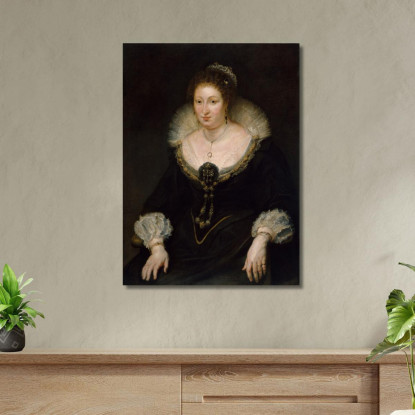 Lady Alethea Talbot Contessa Di Arundel Peter Paul Rubens ppr105 quadro stampato su tela