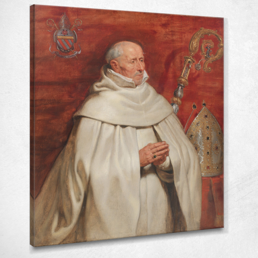 Matthaeus Yrsselius Abate Dell'Abbazia Di Sint-Michiel Ad Anversa Peter Paul Rubens ppr112 quadro stampato su tela Matthaeus Yrsselius Abate Dell'Abbazia Di Sint-Michiel Ad Anversa Peter Paul Rubens ppr112 quadro stampato su tela
