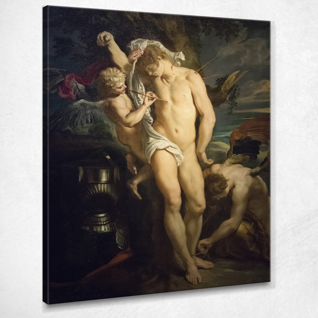 San Sebastiano Peter Paul Rubens ppr130 quadro stampato su tela San Sebastiano Peter Paul Rubens ppr130 quadro stampato su tela