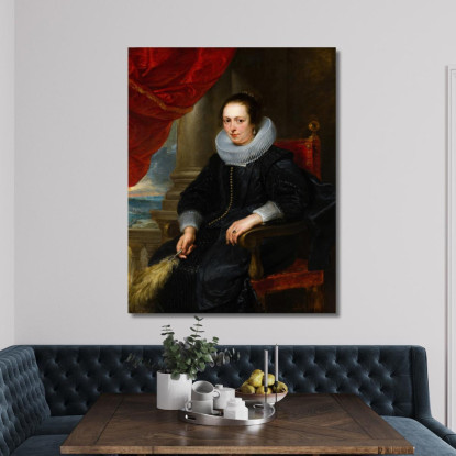 Ritratto Di Donna 2 Peter Paul Rubens ppr138 quadro stampato su tela