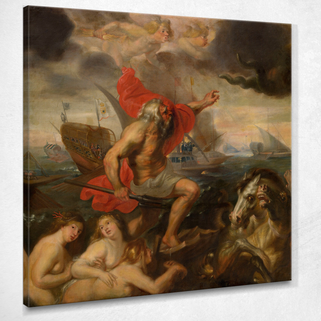 Chi Io Peter Paul Rubens ppr156 quadro stampato su tela Chi Io Peter Paul Rubens ppr156 quadro stampato su tela