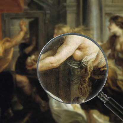 Tereo Si Confronta Con La Testa Di Suo Figlio Itilo Peter Paul Rubens ppr202 quadro stampato su tela