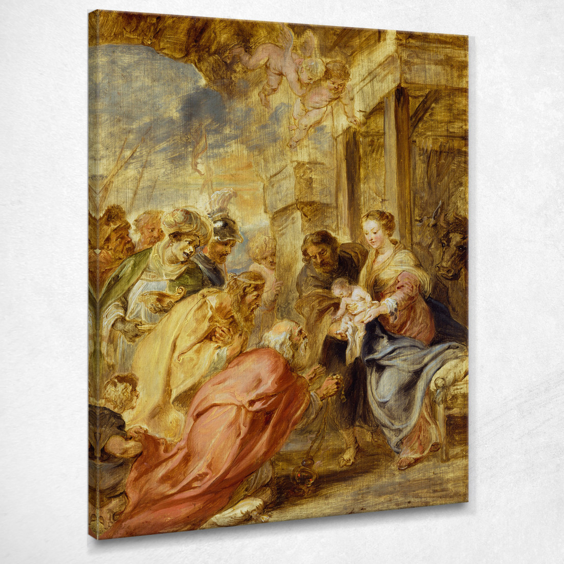 L'Adorazione Dei Magi 3 Peter Paul Rubens ppr206 quadro stampato su tela L'Adorazione Dei Magi 3 Peter Paul Rubens ppr206 quadro stampato su tela