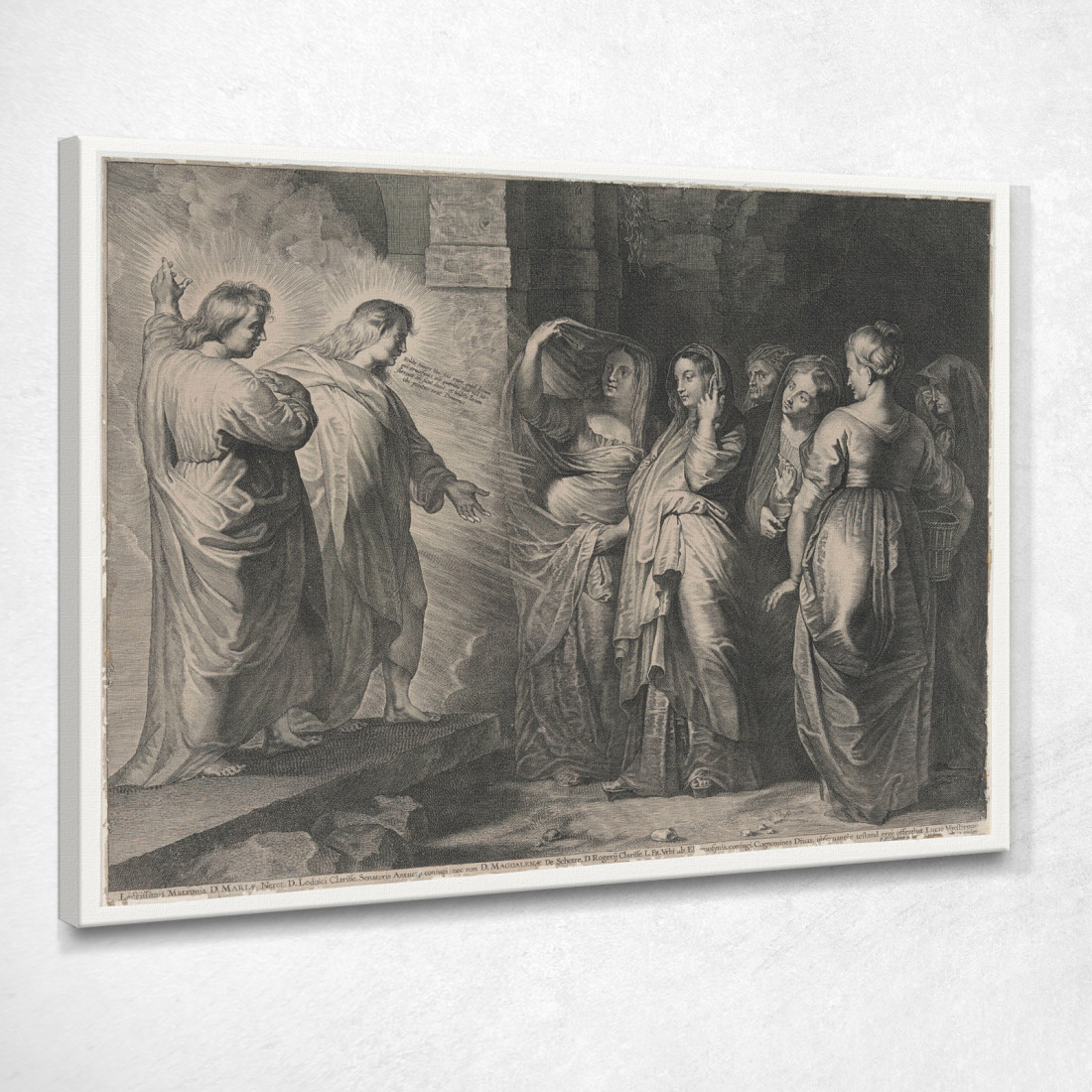 Gli Angeli Si Rivolgono Alle Sante Donne Al Sepolcro Peter Paul Rubens ppr209 quadro stampato su tela Gli Angeli Si Rivolgono Alle Sante Donne Al Sepolcro Peter Paul Rubens ppr209 quadro stampato su tela