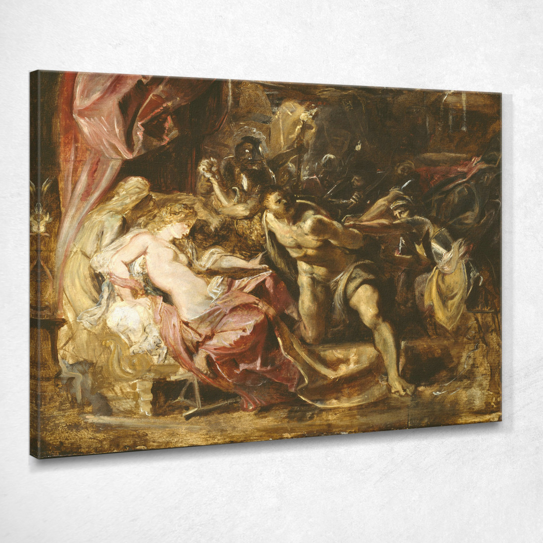 La Cattura Di Sansone Peter Paul Rubens ppr218 quadro stampato su tela La Cattura Di Sansone Peter Paul Rubens ppr218 quadro stampato su tela