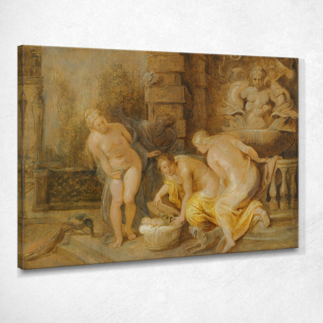 La Scoperta Del Piccolo Erittonio Da Parte Delle Figlie Di Cecrope Peter Paul Rubens ppr226 quadro stampato su tela La Scoperta Del Piccolo Erittonio Da Parte Delle Figlie Di Cecrope Peter Paul Rubens ppr226 quadro stampato su tela