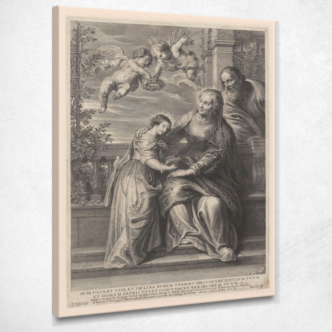 L'Educazione Di Maria 2 Peter Paul Rubens ppr228 quadro stampato su tela L'Educazione Di Maria 2 Peter Paul Rubens ppr228 quadro stampato su tela