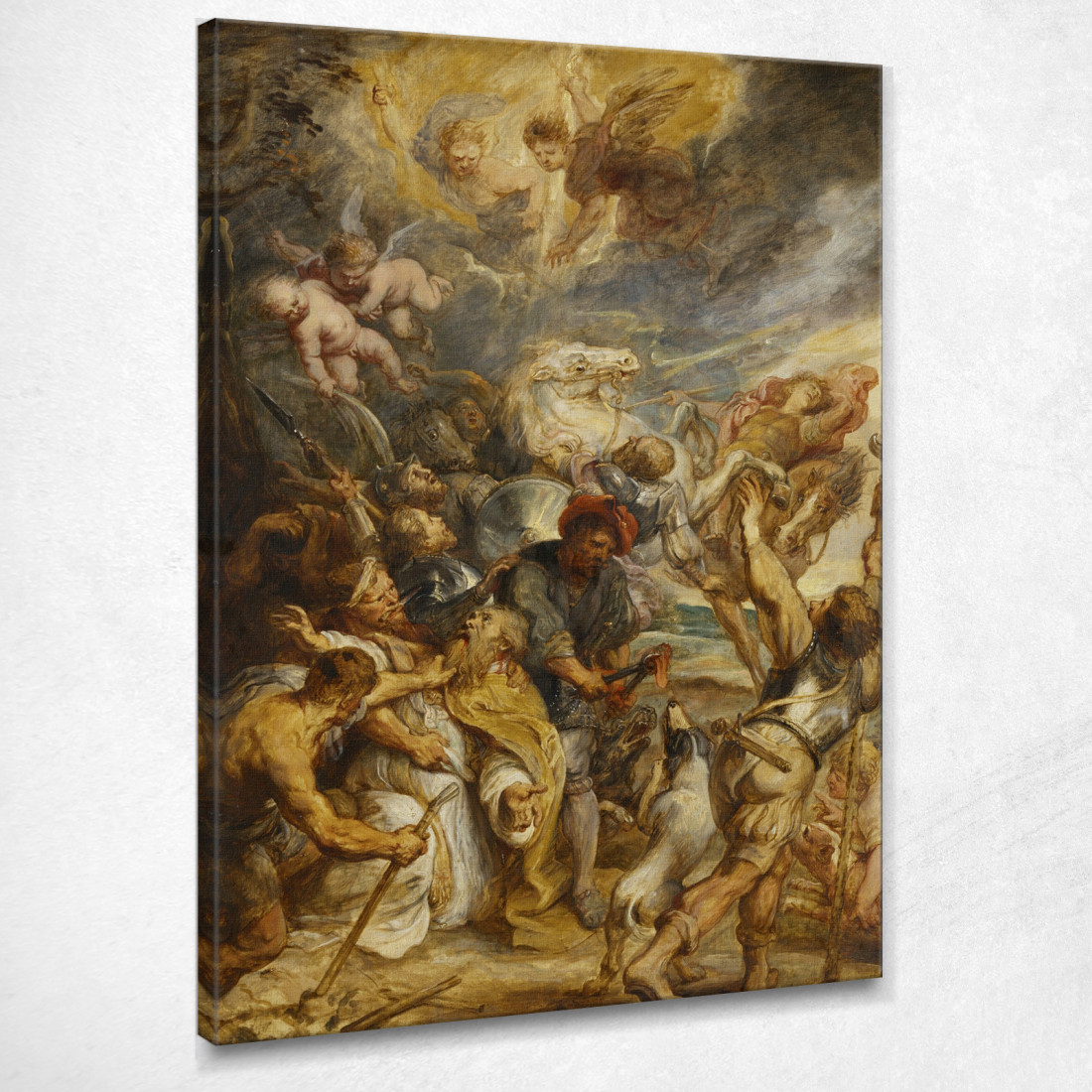 Il Martirio Di San Livino Peter Paul Rubens ppr264 quadro stampato su tela Il Martirio Di San Livino Peter Paul Rubens ppr264 quadro stampato su tela