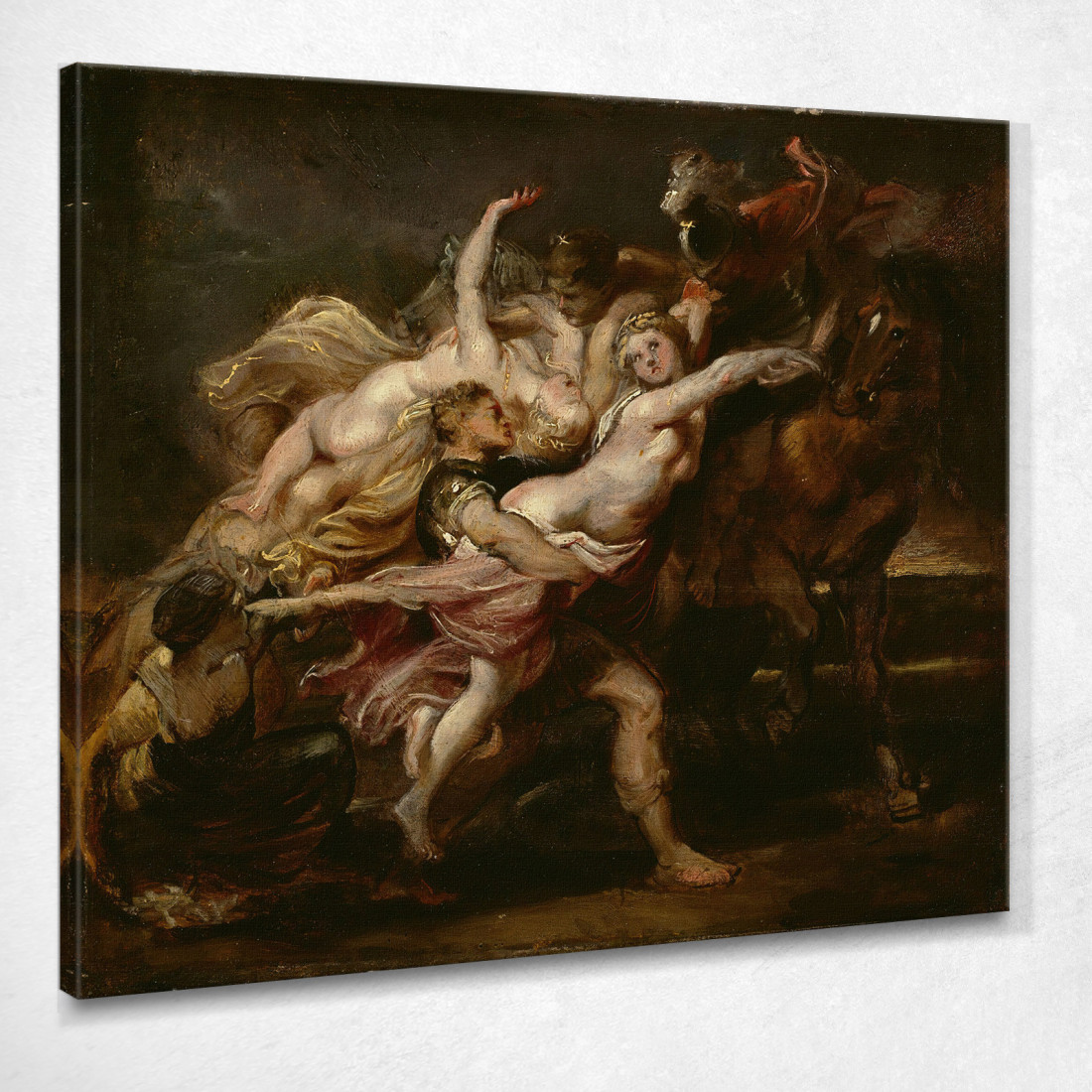 Il Ratto Delle Figlie Di Levkippo Peter Paul Rubens ppr277 quadro stampato su tela Il Ratto Delle Figlie Di Levkippo Peter Paul Rubens ppr277 quadro stampato su tela