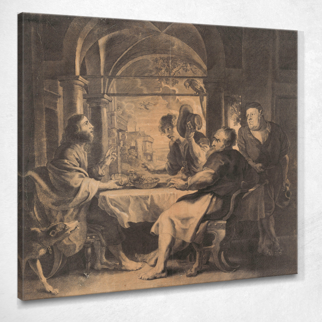 La Cena In Emmaus Peter Paul Rubens ppr283 quadro stampato su tela La Cena In Emmaus Peter Paul Rubens ppr283 quadro stampato su tela
