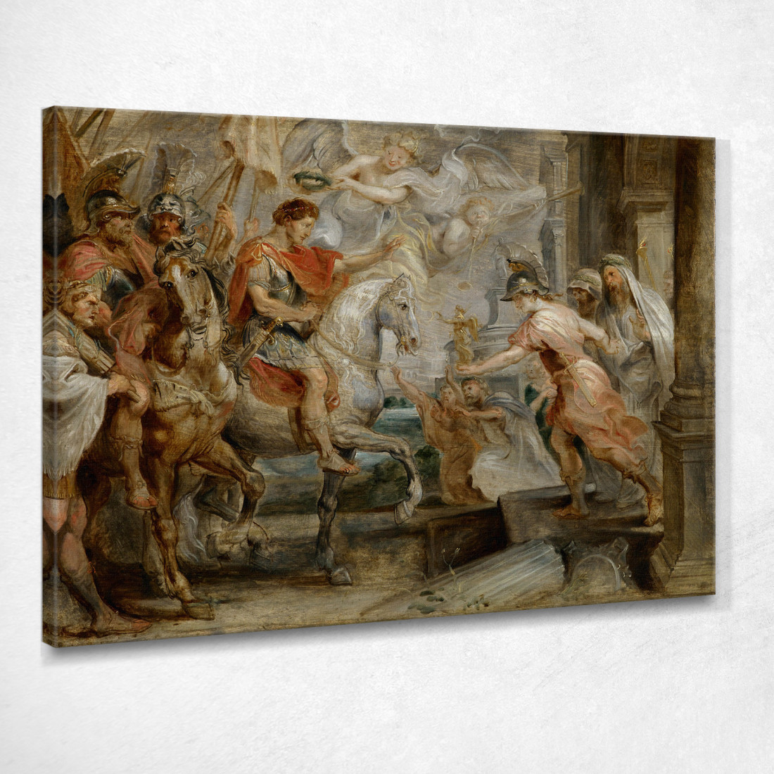 Ingresso Trionfale Di Costantino A Roma Peter Paul Rubens ppr307 quadro stampato su tela Ingresso Trionfale Di Costantino A Roma Peter Paul Rubens ppr307 quadro stampato su tela