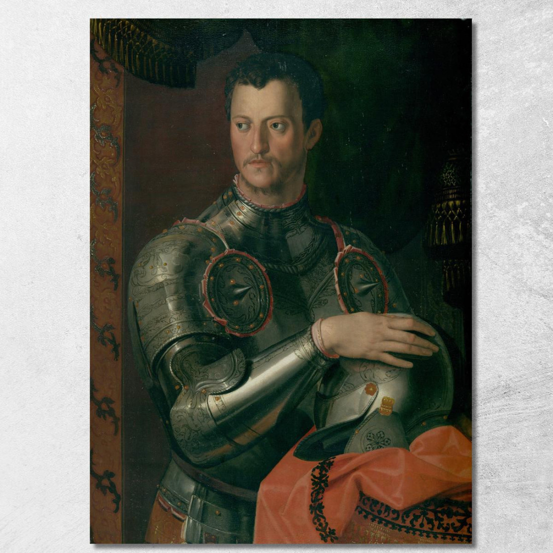 Cosimo I Dei Medici Agnolo Bronzino abz3 quadro stampato su tela Cosimo I Dei Medici Agnolo Bronzino abz3 quadro stampato su tela