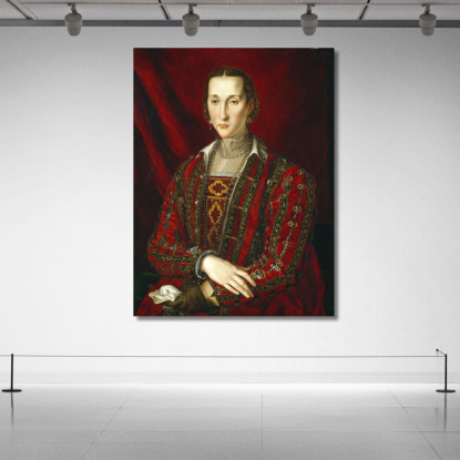 Eleonora Di Toledo Agnolo Bronzino abz5 quadro stampato su tela