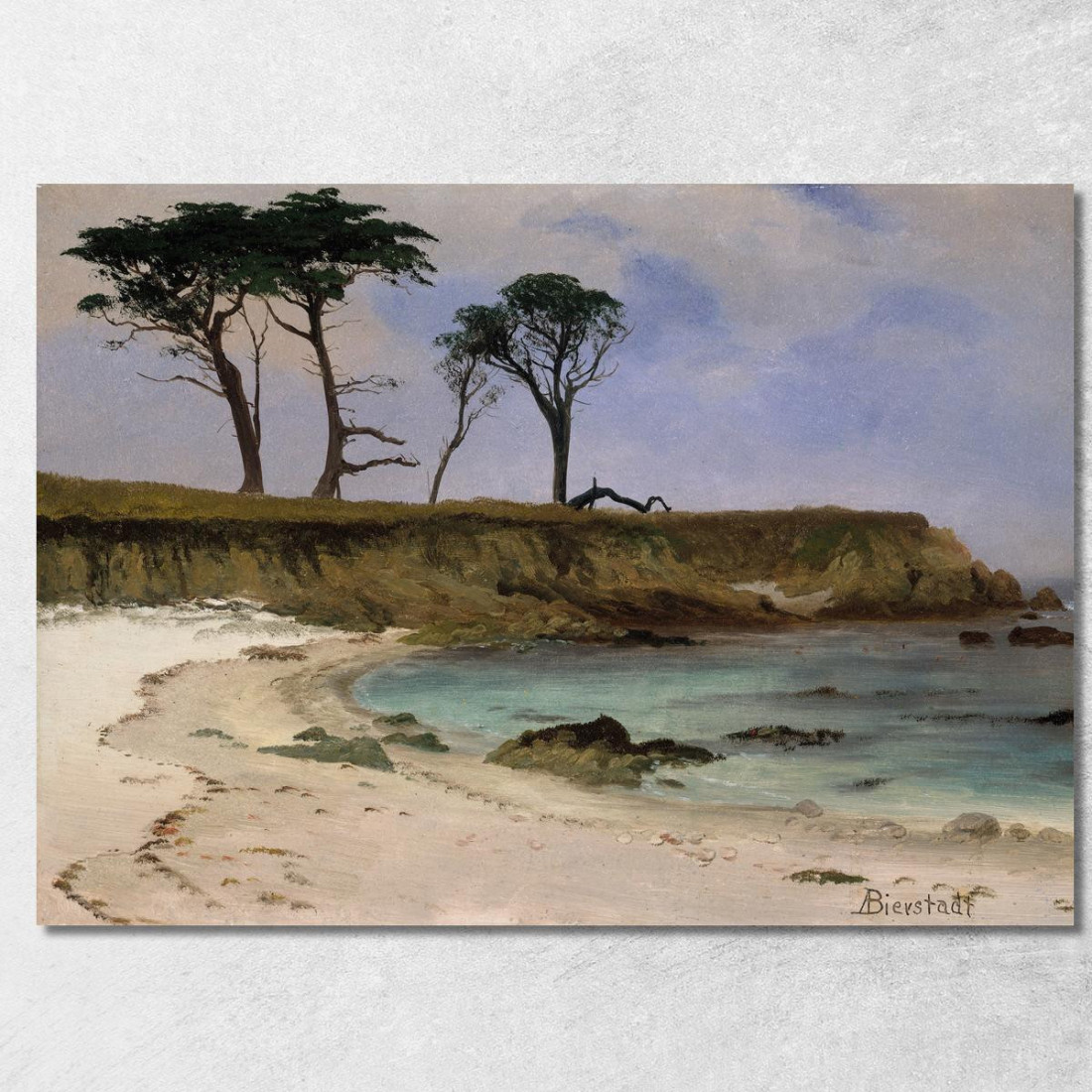 Baia Del Mare Albert Bierstadt abr89 quadro stampato su tela Baia Del Mare Albert Bierstadt abr89 quadro stampato su tela
