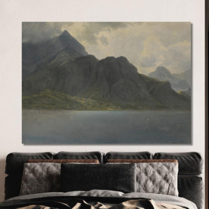 Senza Titolo Alaska Albert Bierstadt abr120 quadro stampato su tela