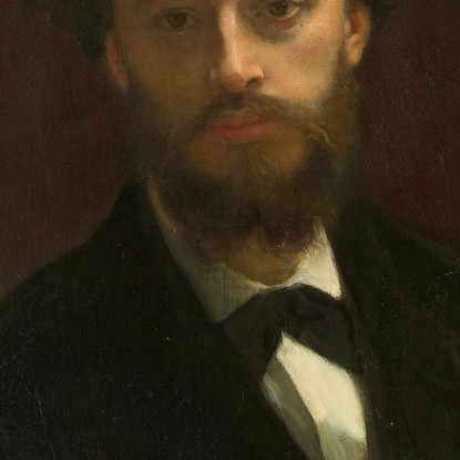 Ritratto Di Pierre Cabanel Alexandre Cabanel acb30 quadro stampato su tela