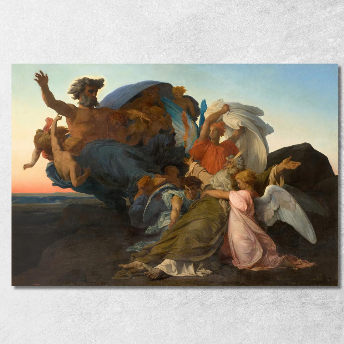 La Morte Di Mosè Alexandre Cabanel acb46 quadro stampato su tela La Morte Di Mosè Alexandre Cabanel acb46 quadro stampato su tela
