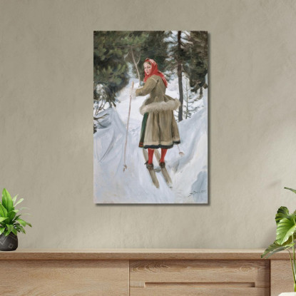 Ragazza Di Mora Anders Zorn azn25 quadro stampato su tela