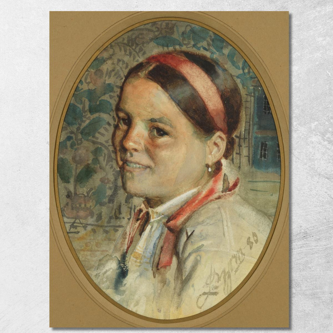 Testa Di Donna Anders Zorn azn31 quadro stampato su tela Testa Di Donna Anders Zorn azn31 quadro stampato su tela