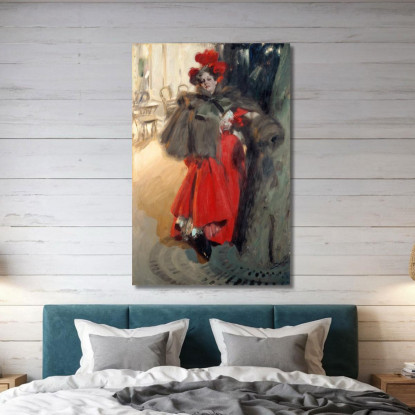 Effetto Notturno Anders Zorn azn52 quadro stampato su tela