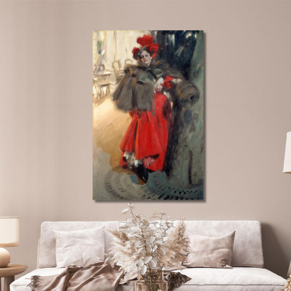 Effetto Notturno Anders Zorn azn52 quadro stampato su tela