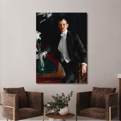 Ritratto Di Harald Bildt Anders Zorn azn60 quadro stampato su tela