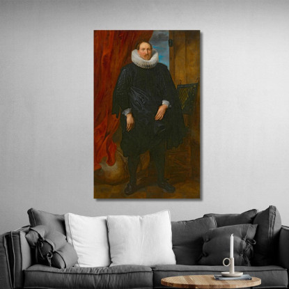 Alexander O Jan Vinck Anthony van Dyck avd8 quadro stampato su tela