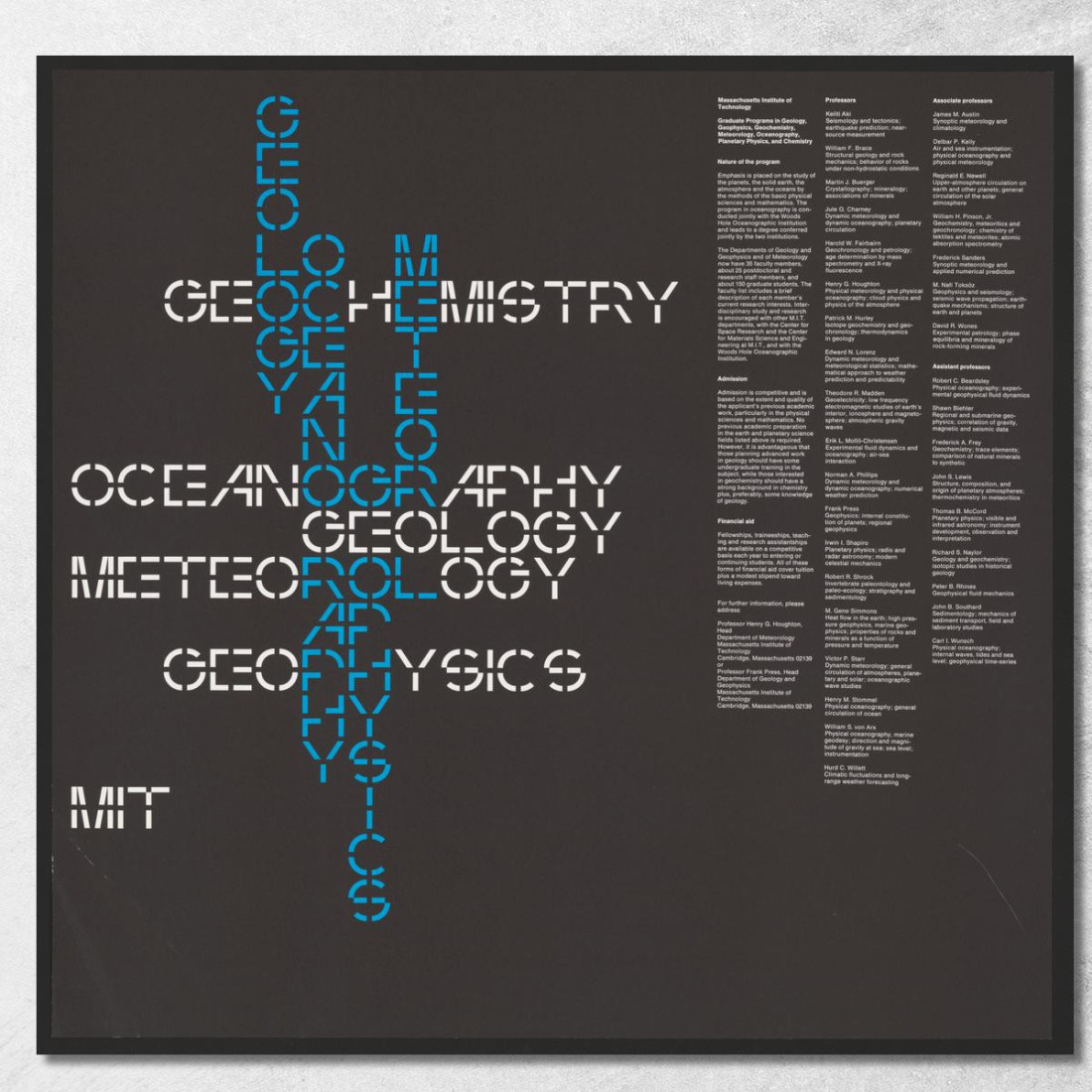 Programma Di Laurea Del Mit In Geologia Geofisica Geochimica Dietmar Winkler dwk13 quadro stampato su tela Programma Di Laurea Del Mit In Geologia Geofisica Geochimica Dietmar Winkler dwk13 quadro stampato su tela