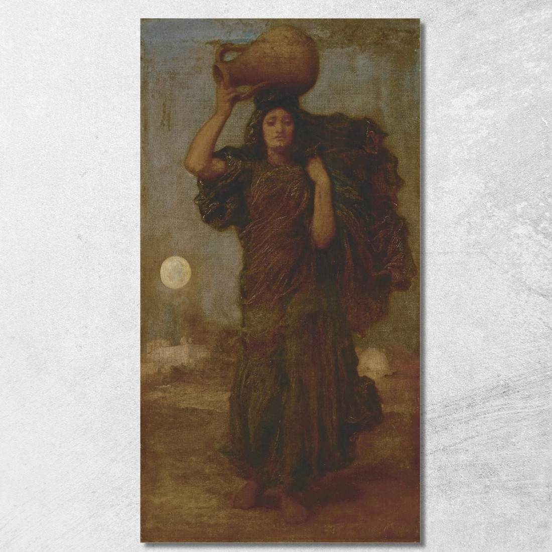 Una Donna Del Nilo Frederic Leighton flg4 quadro stampato su tela Una Donna Del Nilo Frederic Leighton flg4 quadro stampato su tela