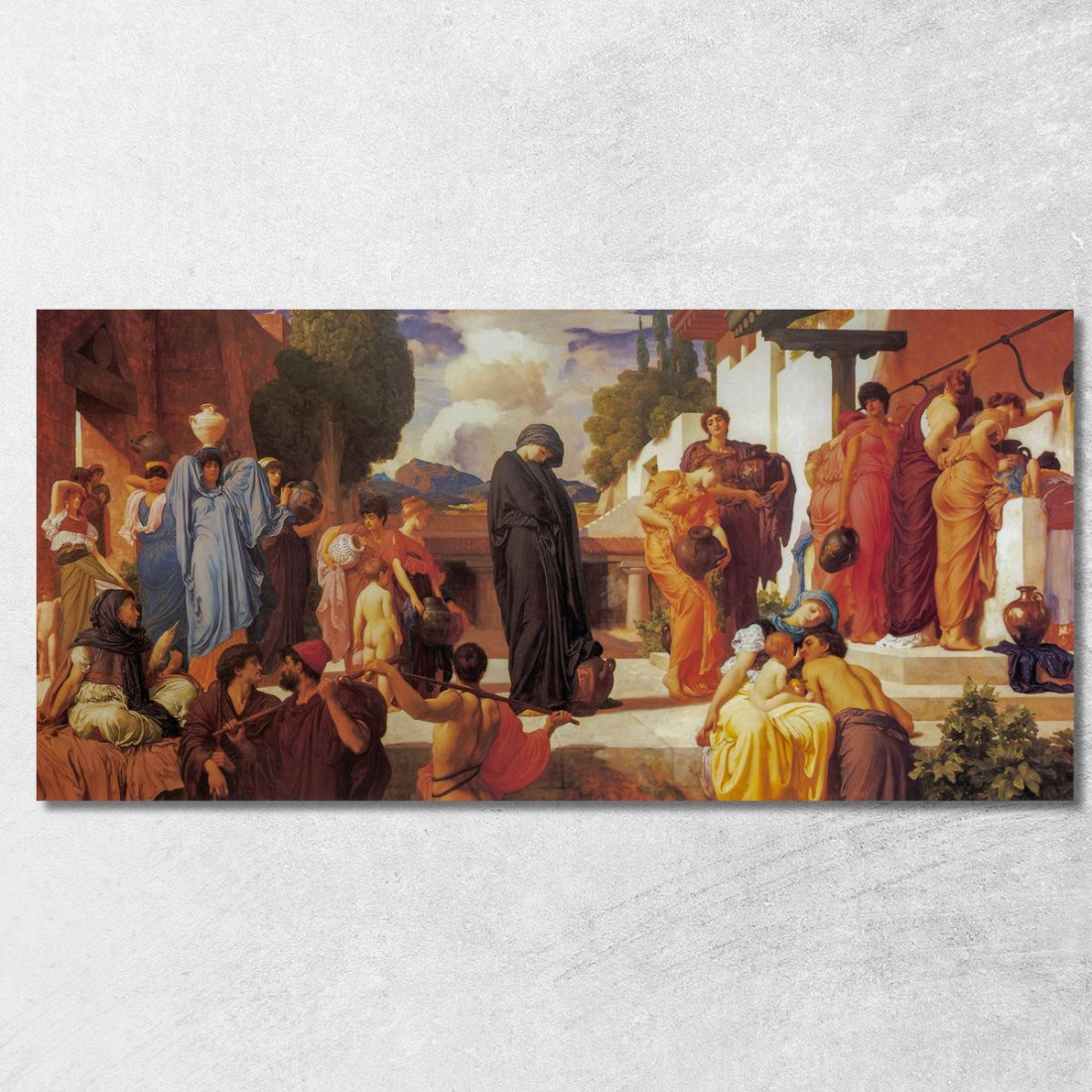 Andromaca Prigioniera Frederic Leighton flg10 quadro stampato su tela Andromaca Prigioniera Frederic Leighton flg10 quadro stampato su tela