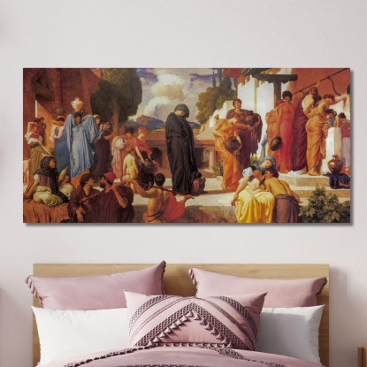 Andromaca Prigioniera Frederic Leighton flg10 quadro stampato su tela